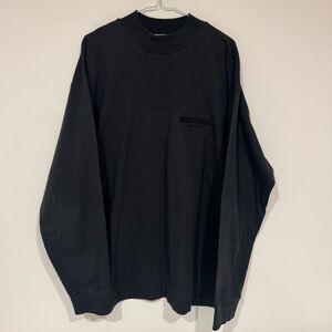 Fear of God Essentials Mens Oversized Long Sleeve Mock Neck Shirt Size M